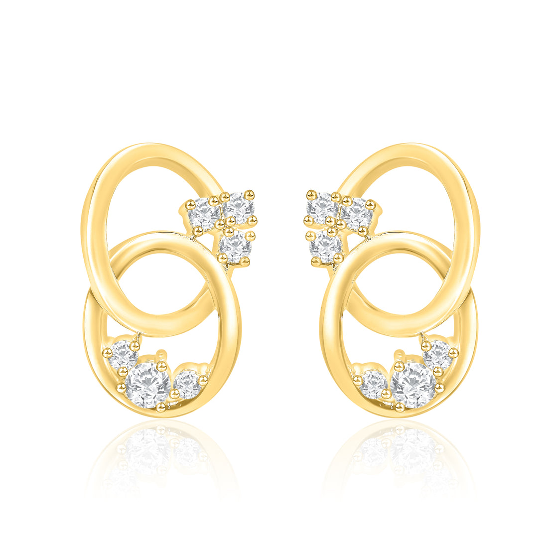 Forever Together Style Solitaire Earrings