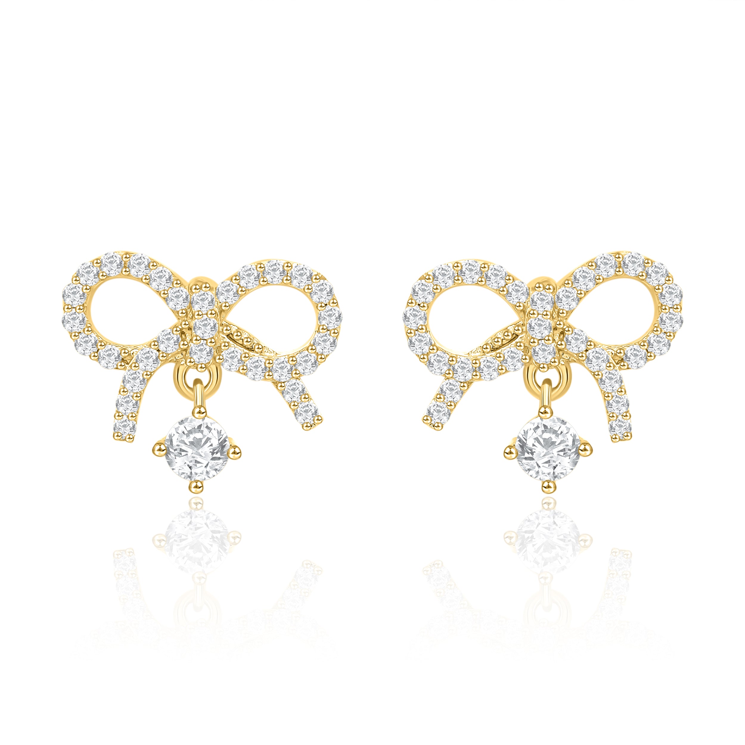 Bowtie Style Earrings