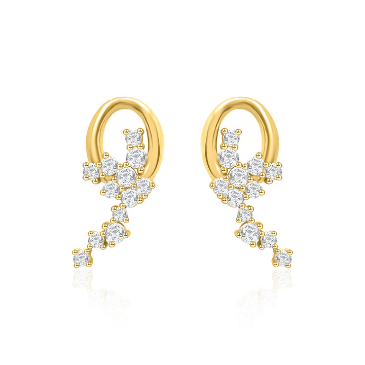 Waterfall Style Earrings