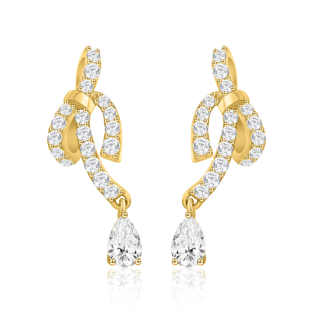 Fire Flame Style Earrings