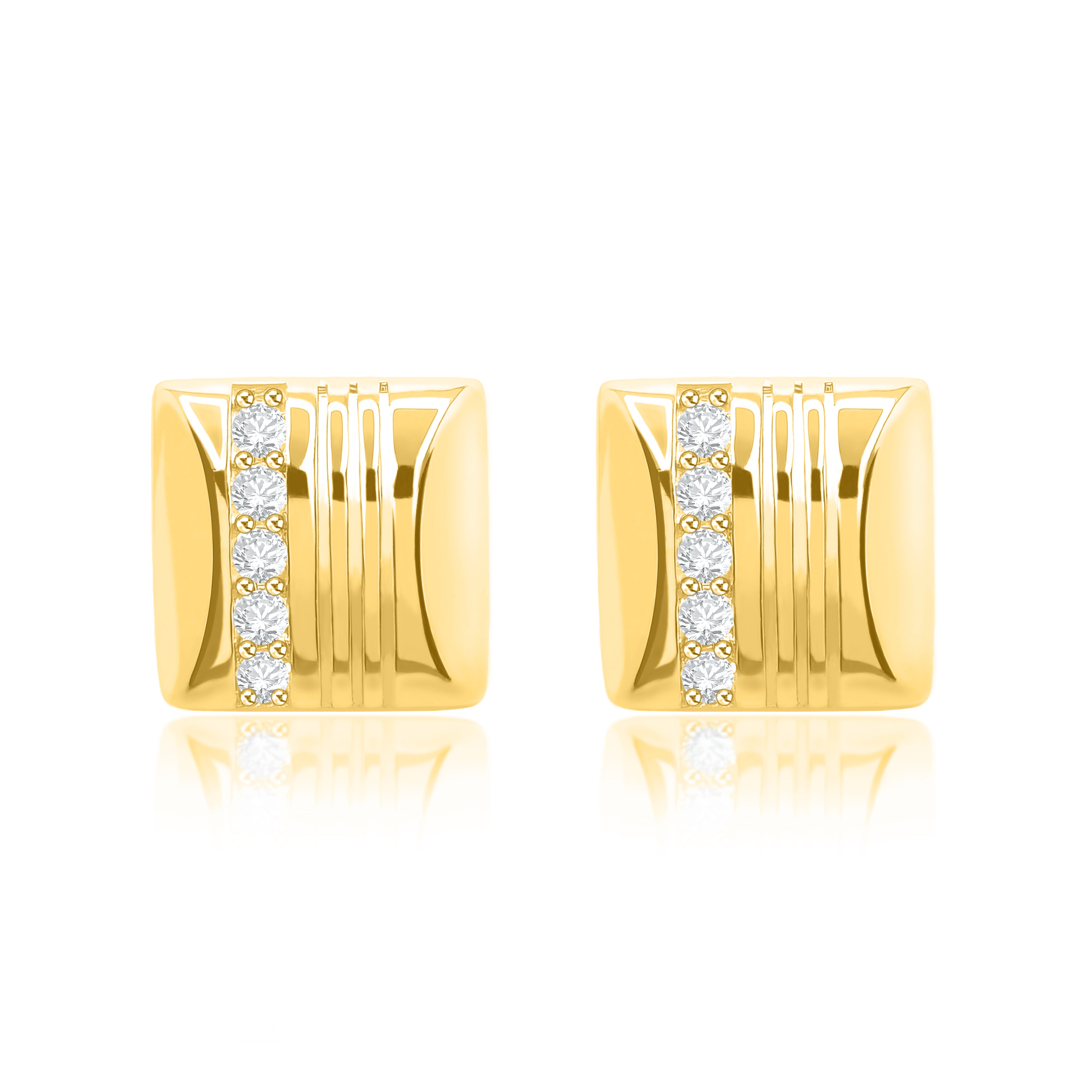 Cufflink Timeless Earrings