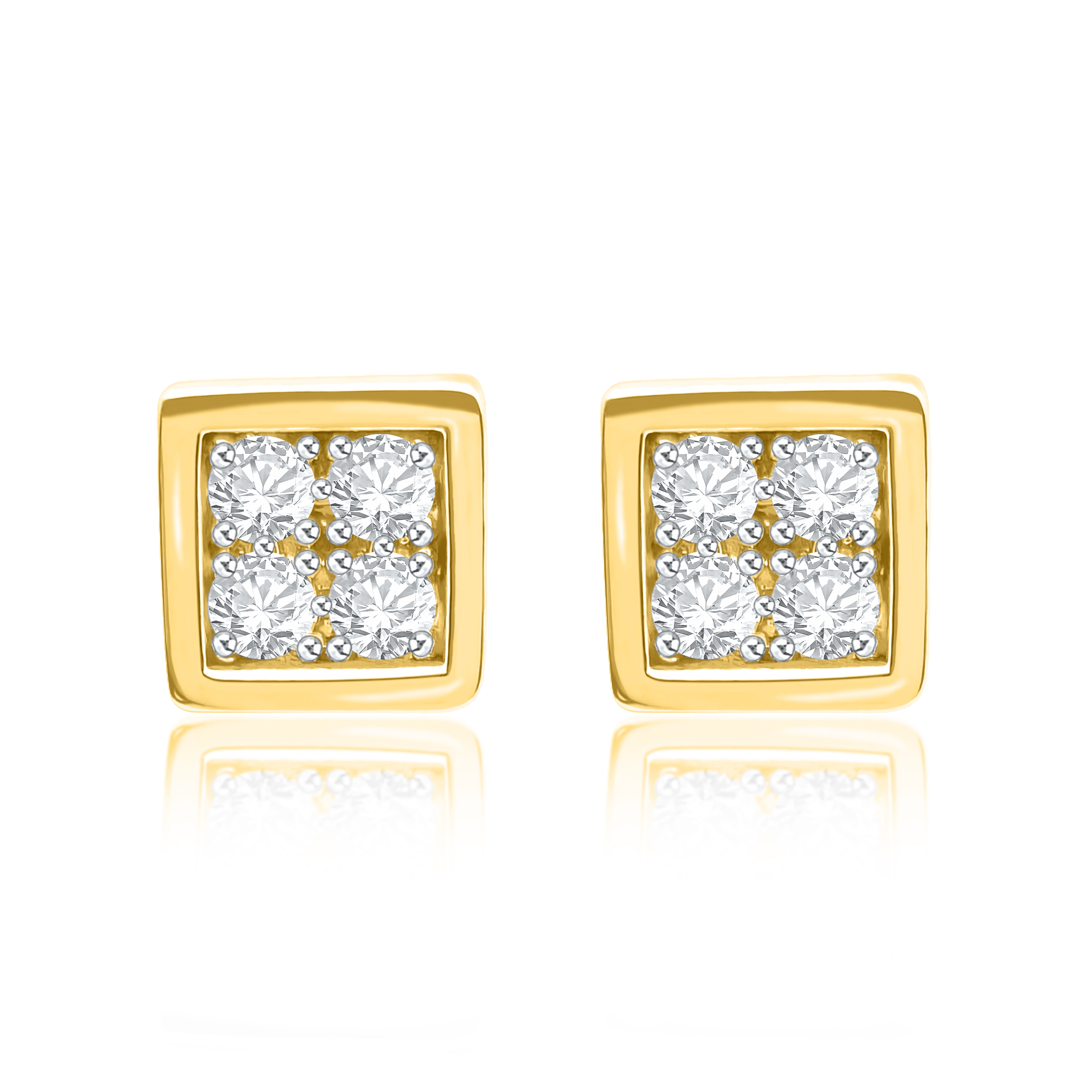 Minimalistic Square Earrings