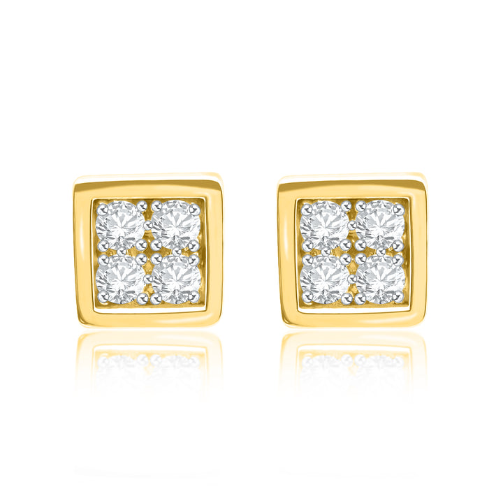 Minimalistic Square Earrings