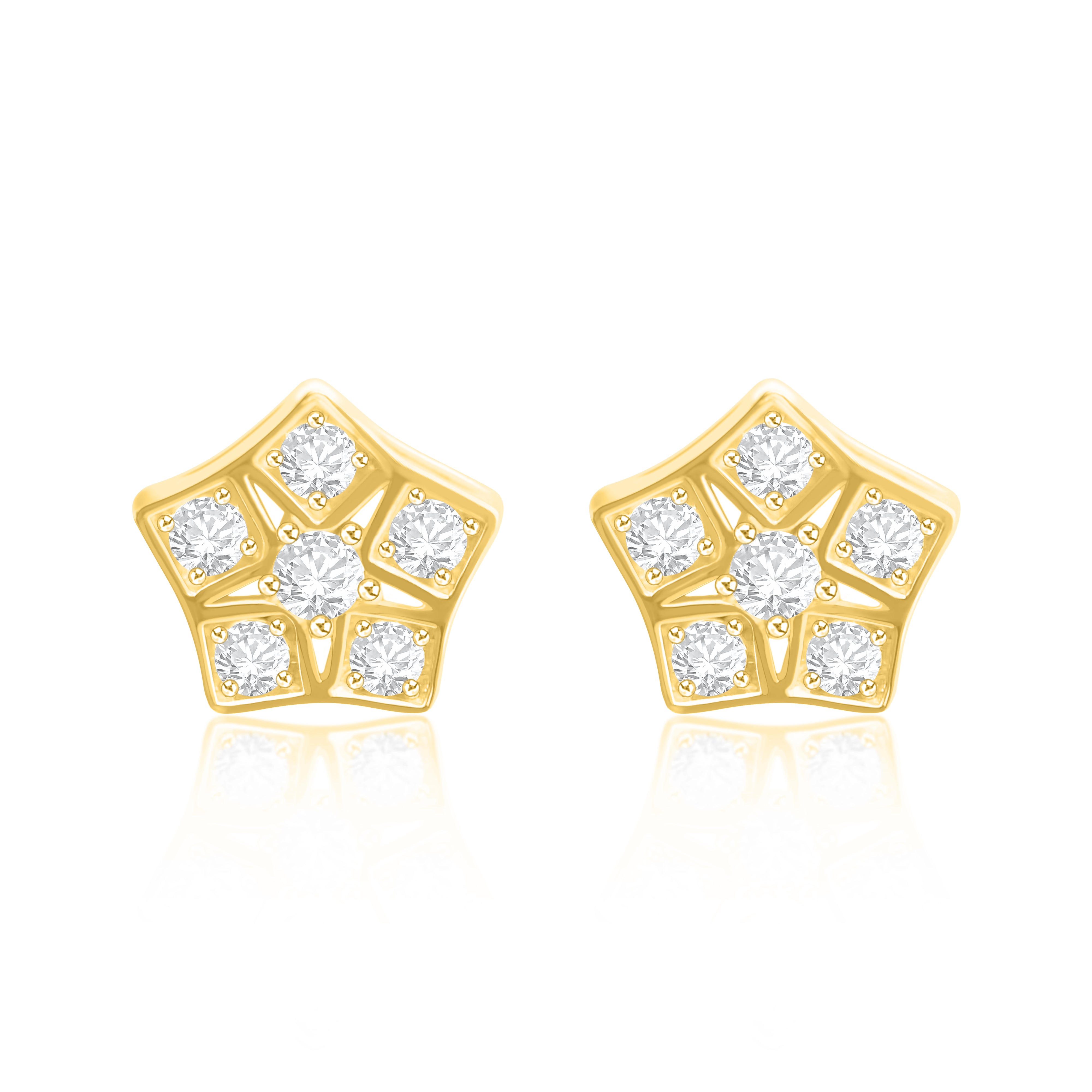 Twinkling Star Style Earrings