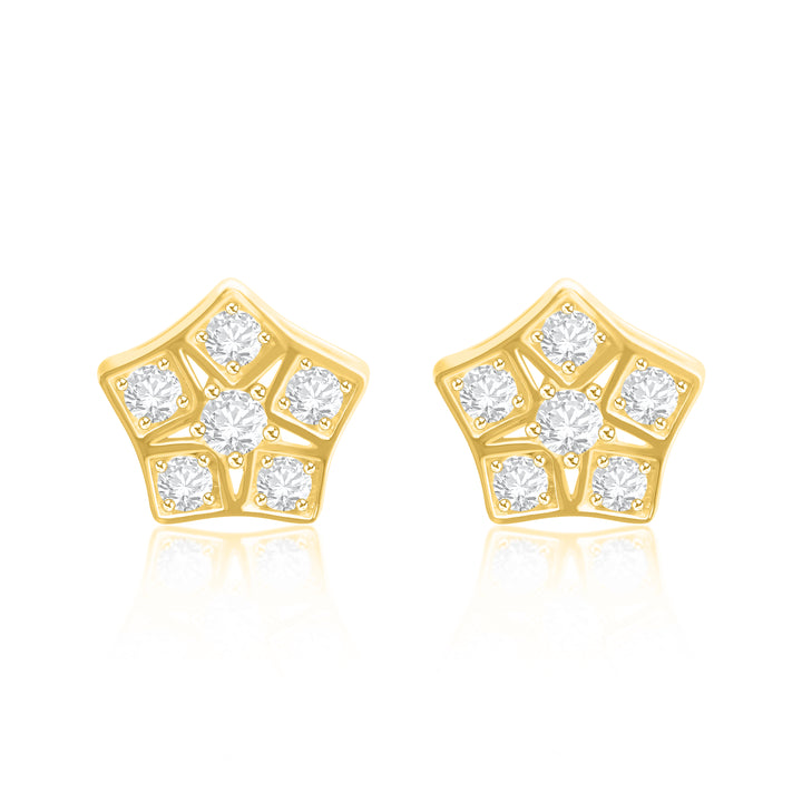 Twinkling Star Style Earrings