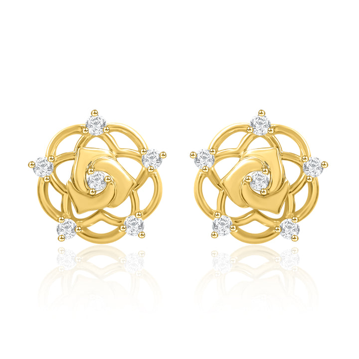 Star & Roses Earrings