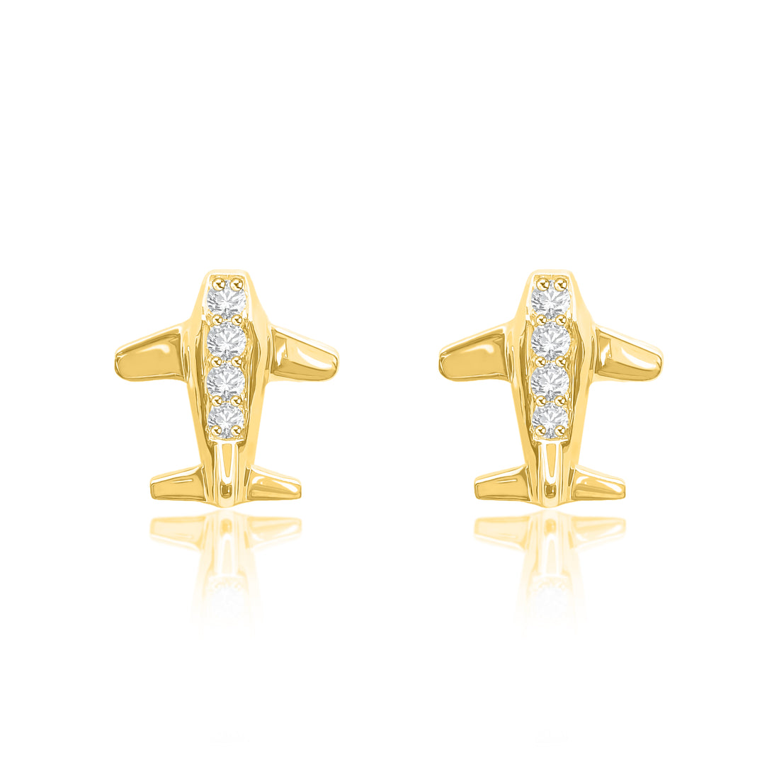 Aircraft Inspired Earrings