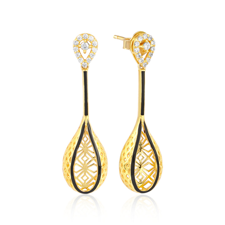 Hanging Lamp Style Earrings