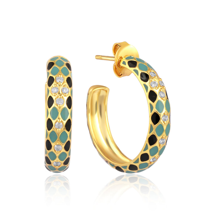 Egyption Snake Earrings