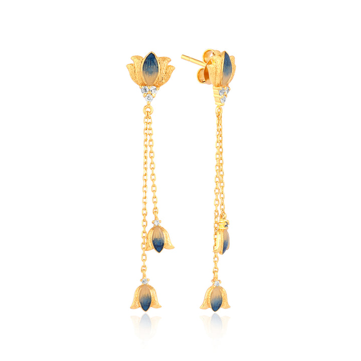 Blooming Lotus Earrings