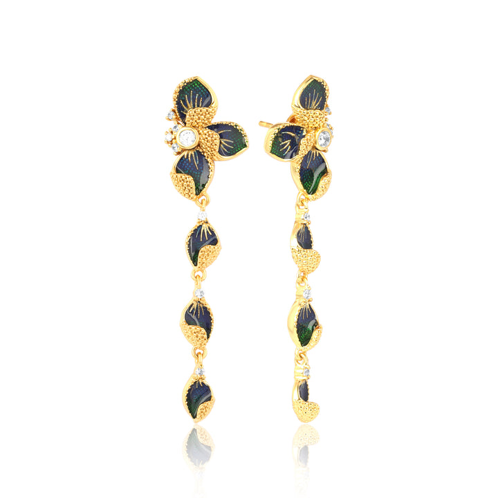 Raidiant Colors Long Earrings