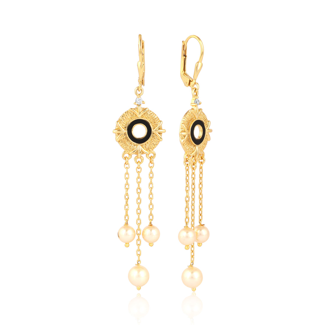 Antique Mangnificant Pearl Earrings