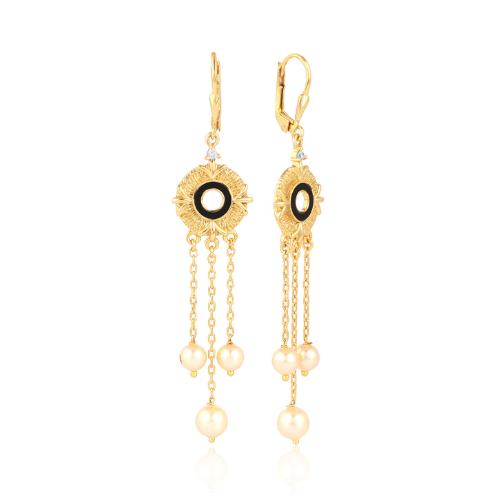 Antique Mangnificant Pearl Earrings