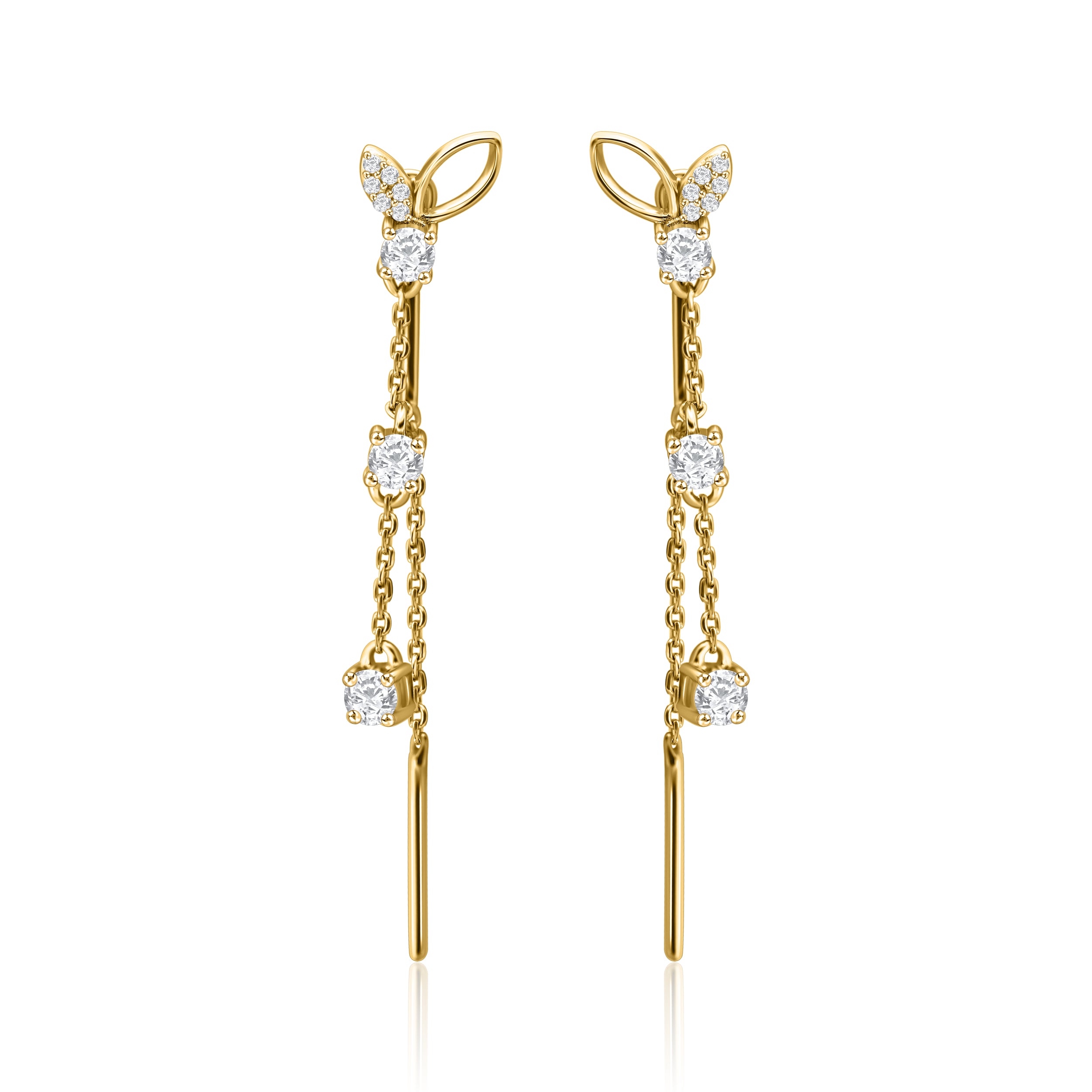 Twinkle Petal Earrings