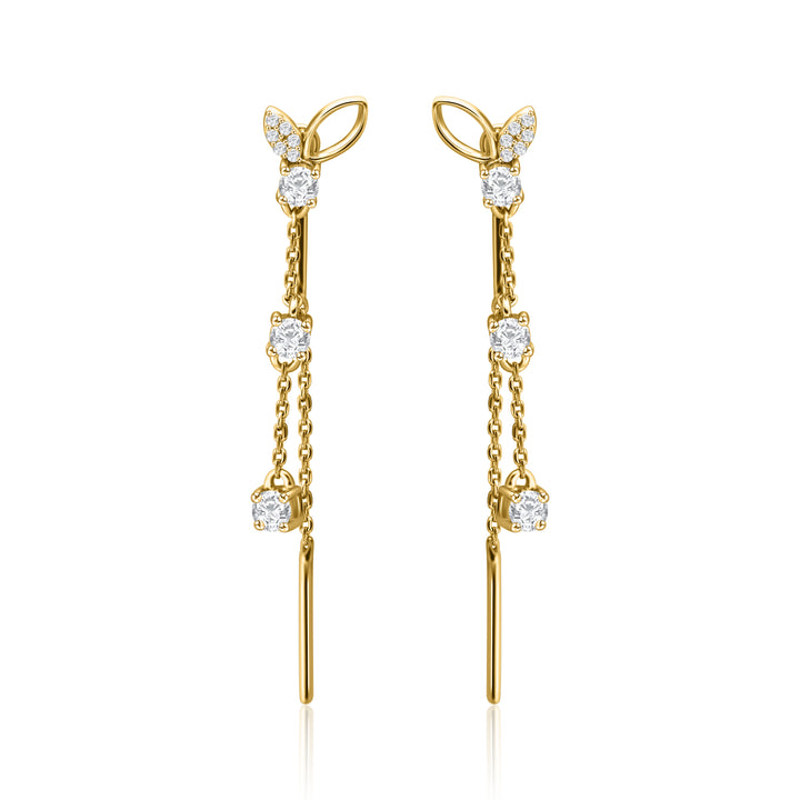 Twinkle Petal Earrings