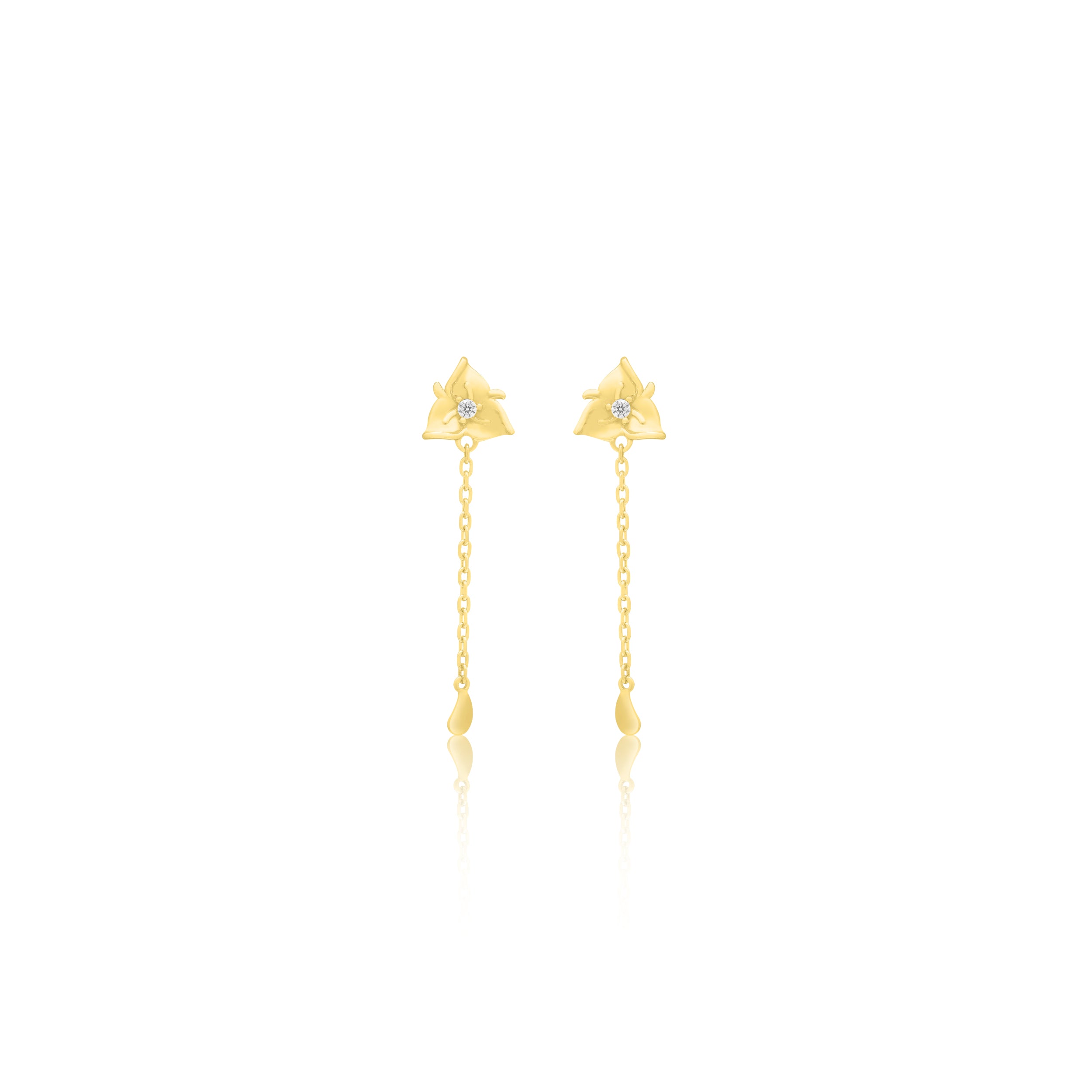 Flower Dangle Earrings