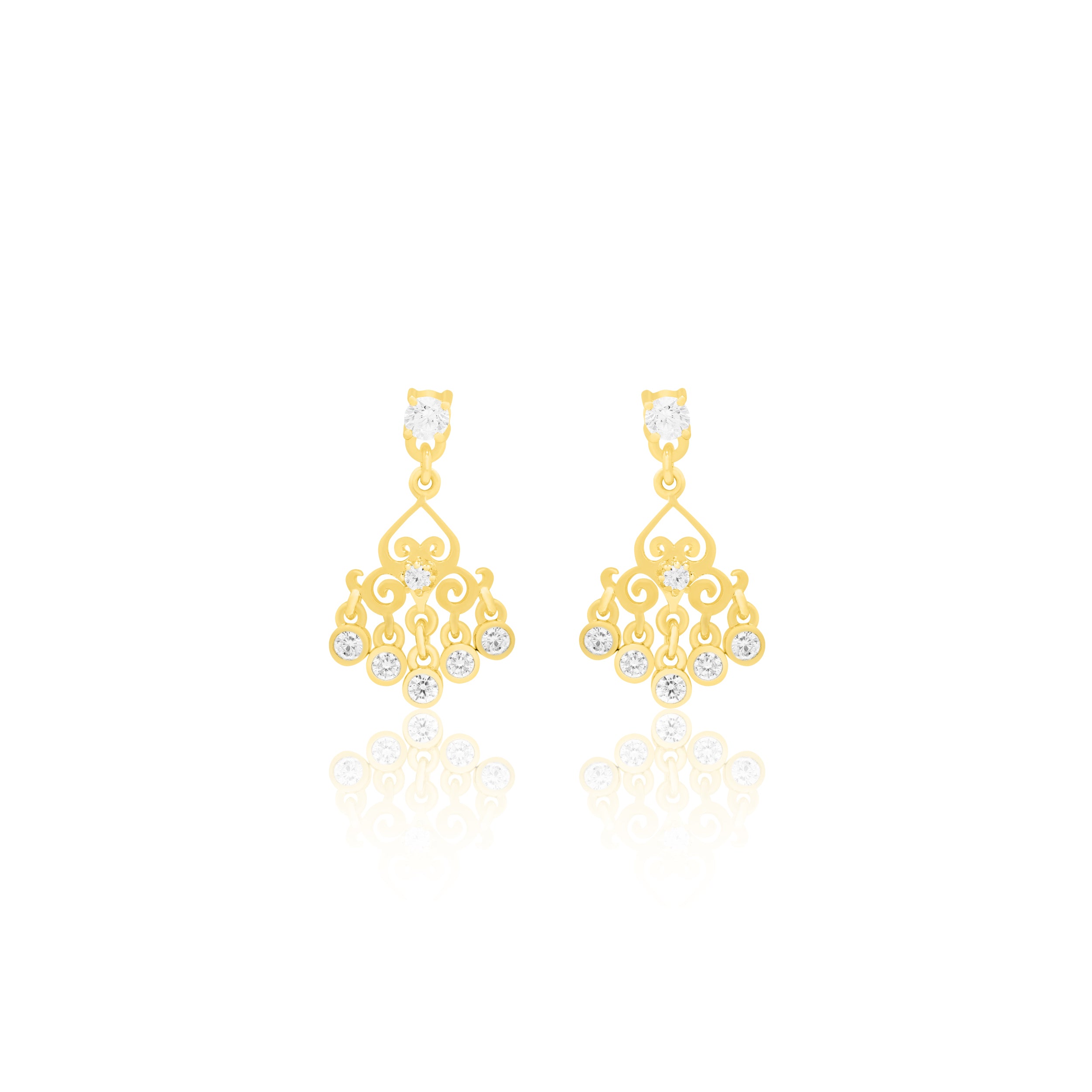 Chandelier Style Drop Earrings
