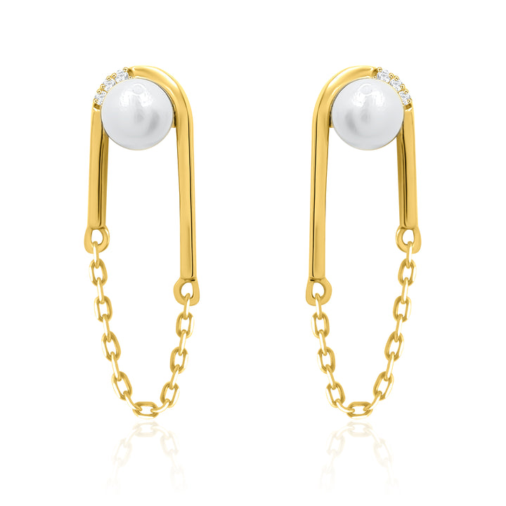 Sassy & Pearl Danglers