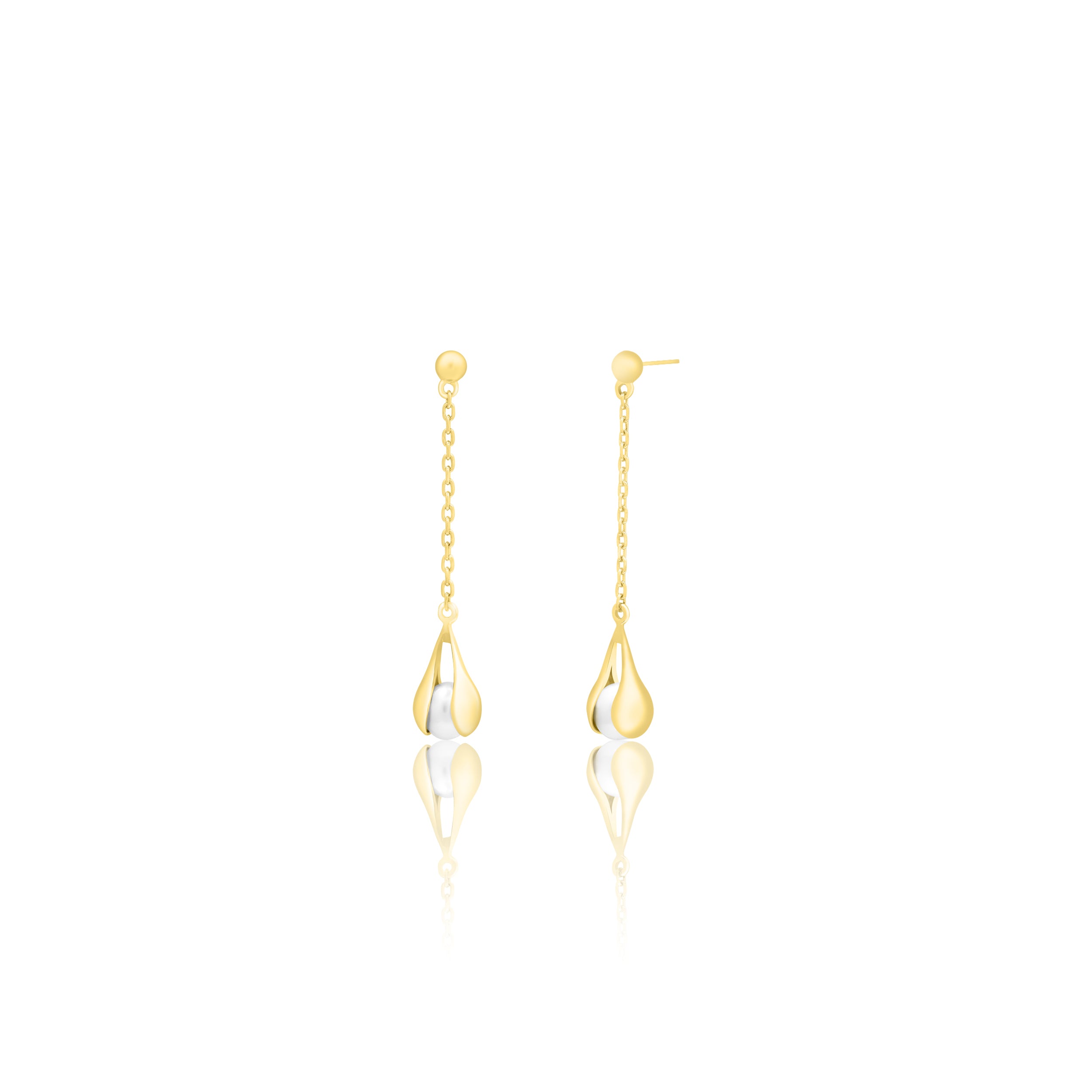 Pearl Hanging Earrings