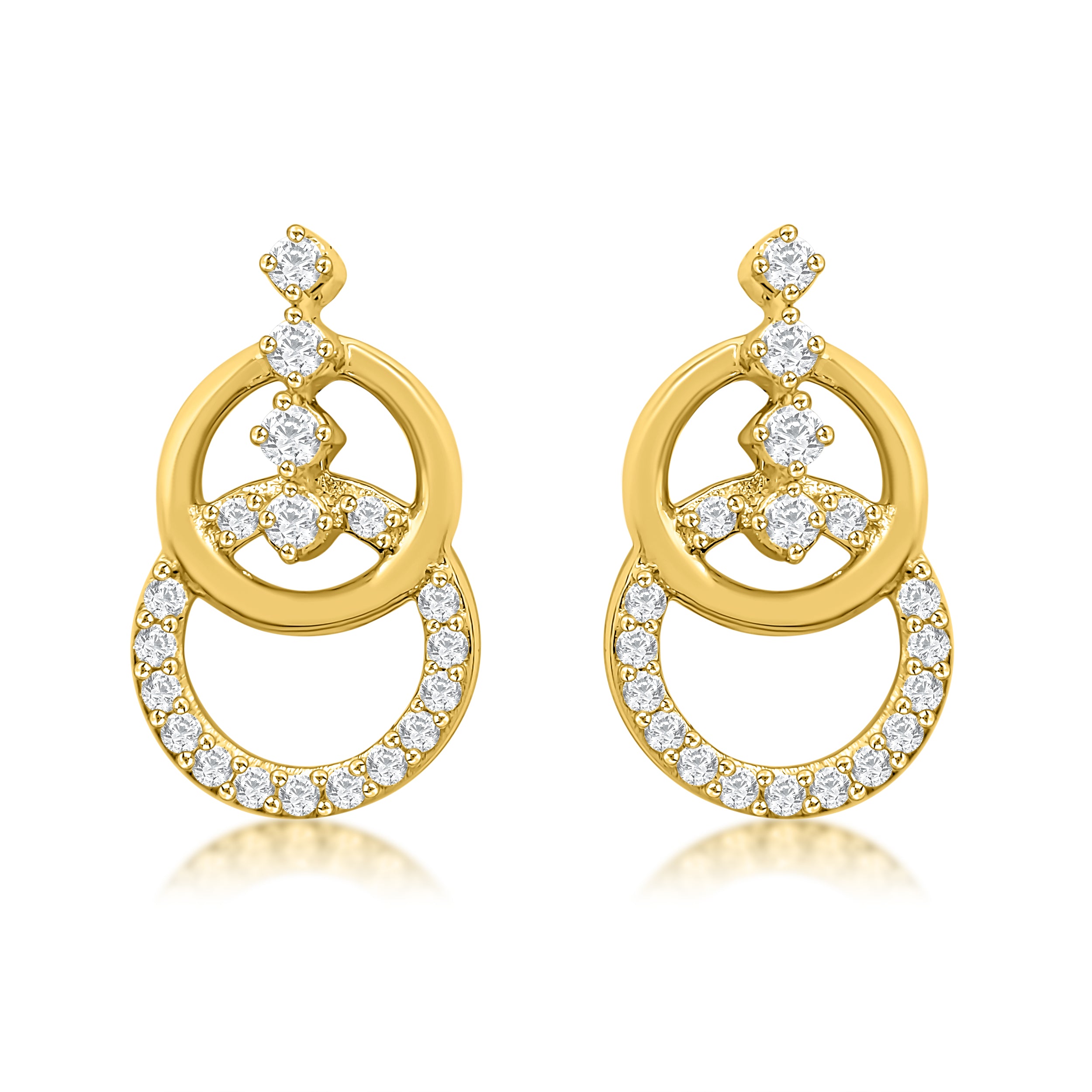 Concentric Circle Earrings