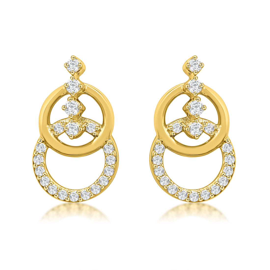 Concentric Circle Earrings