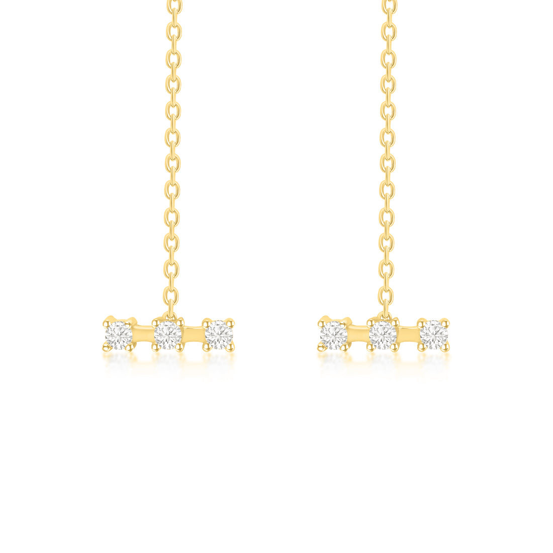 Chain & Bar Earrings