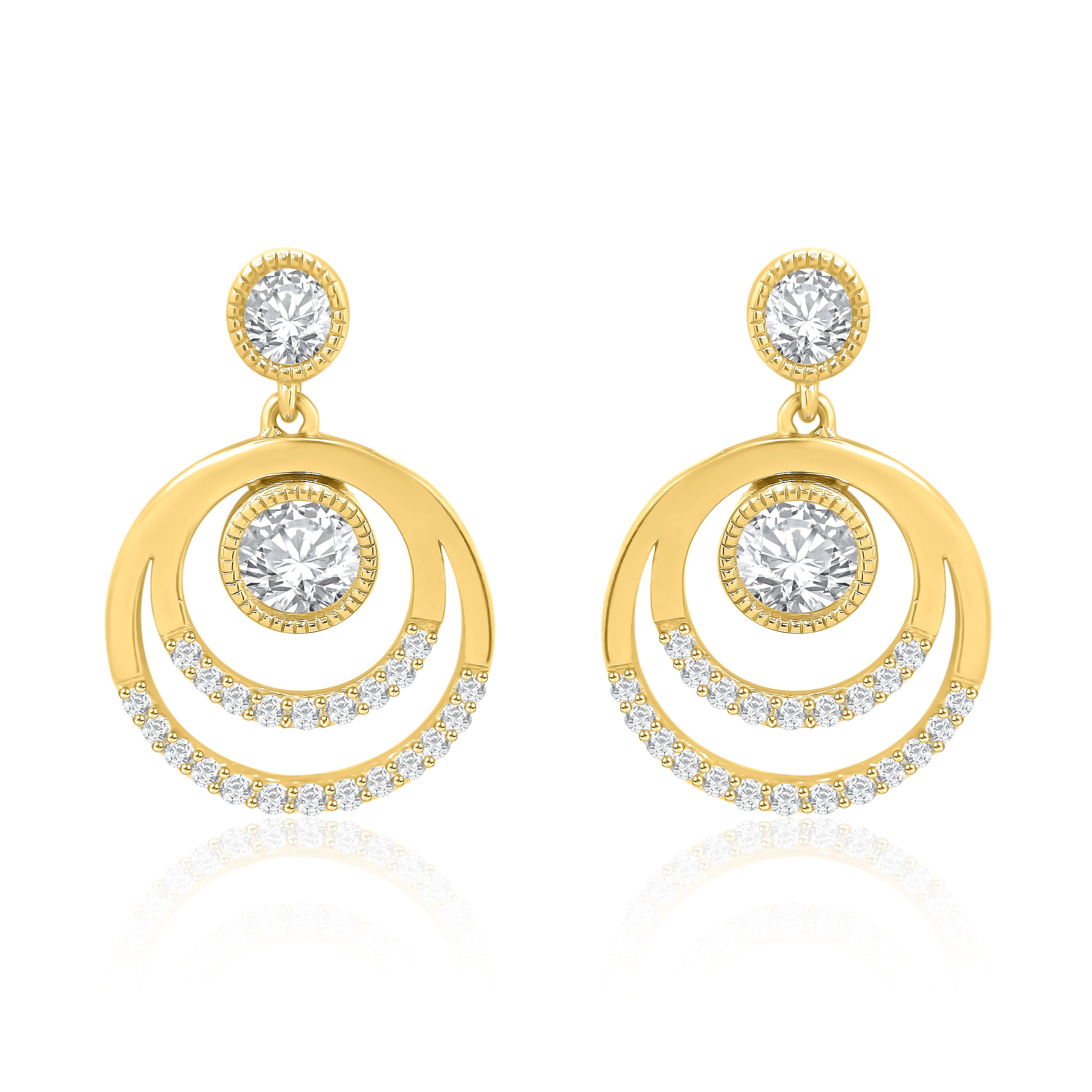 Circle Shape Earrings
