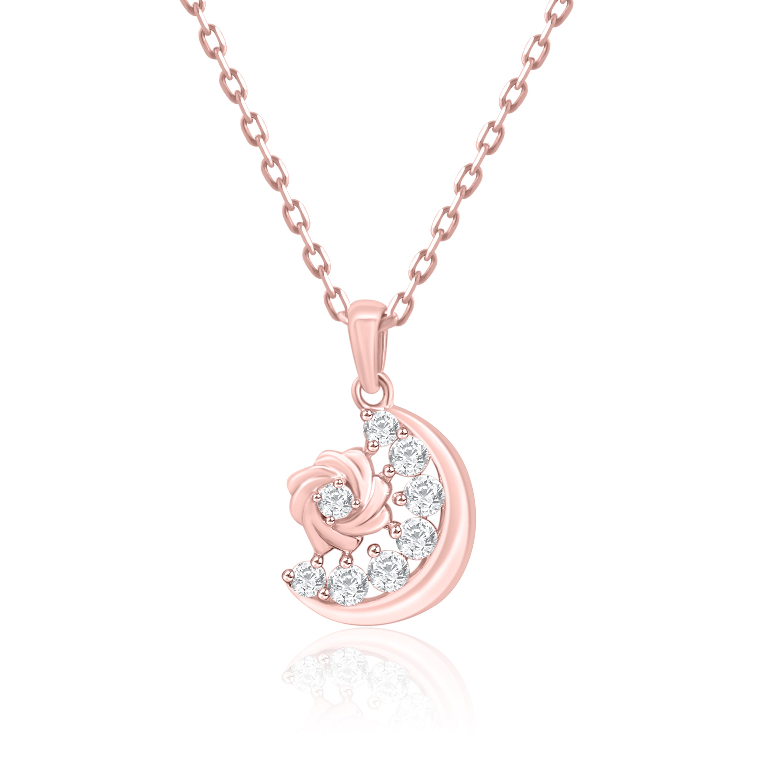 Moonlit Rose Pendant