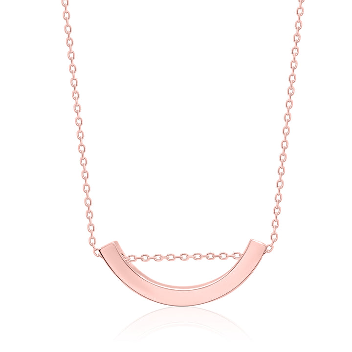 Curved Metal Pendant