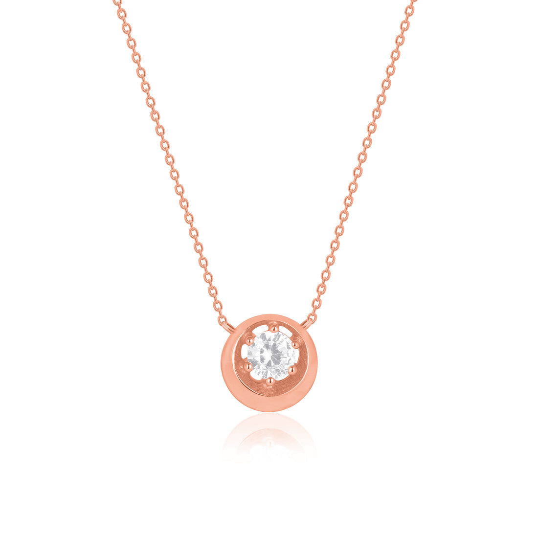 Classic Pendant Big Solitaire