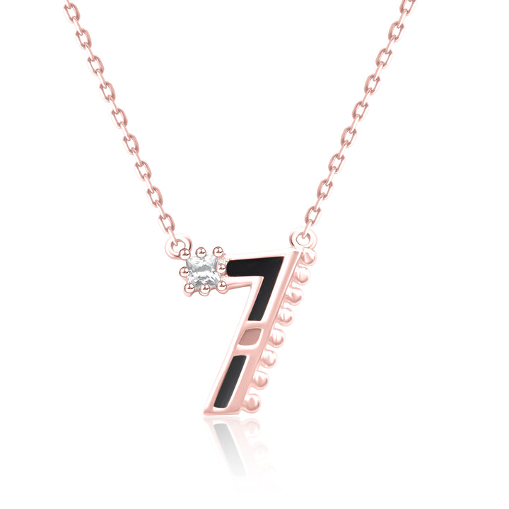 Lucky Seven Statement Pendant