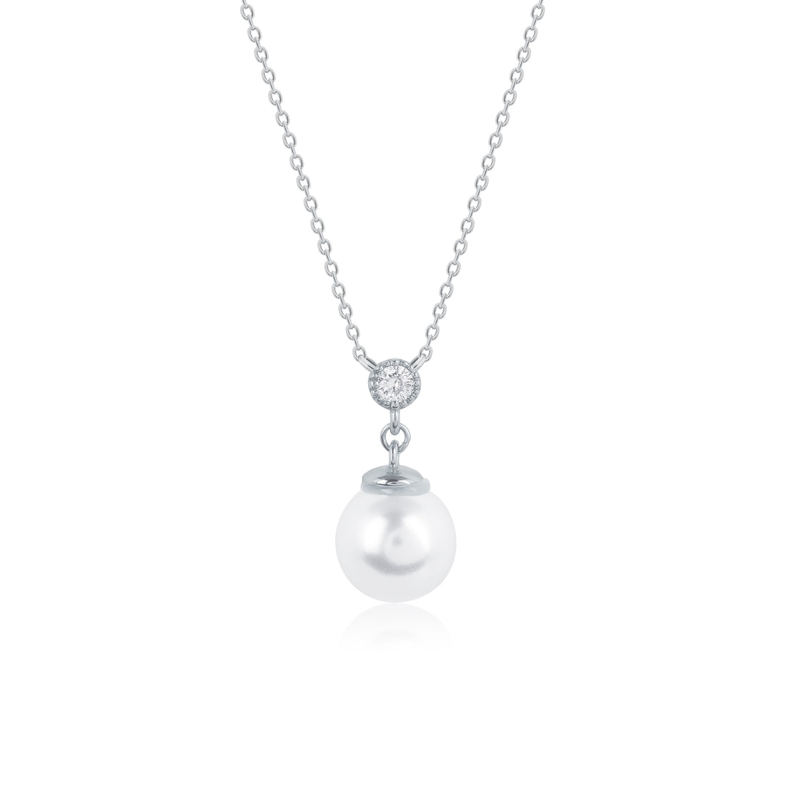 Big Pearl Drop Necklace