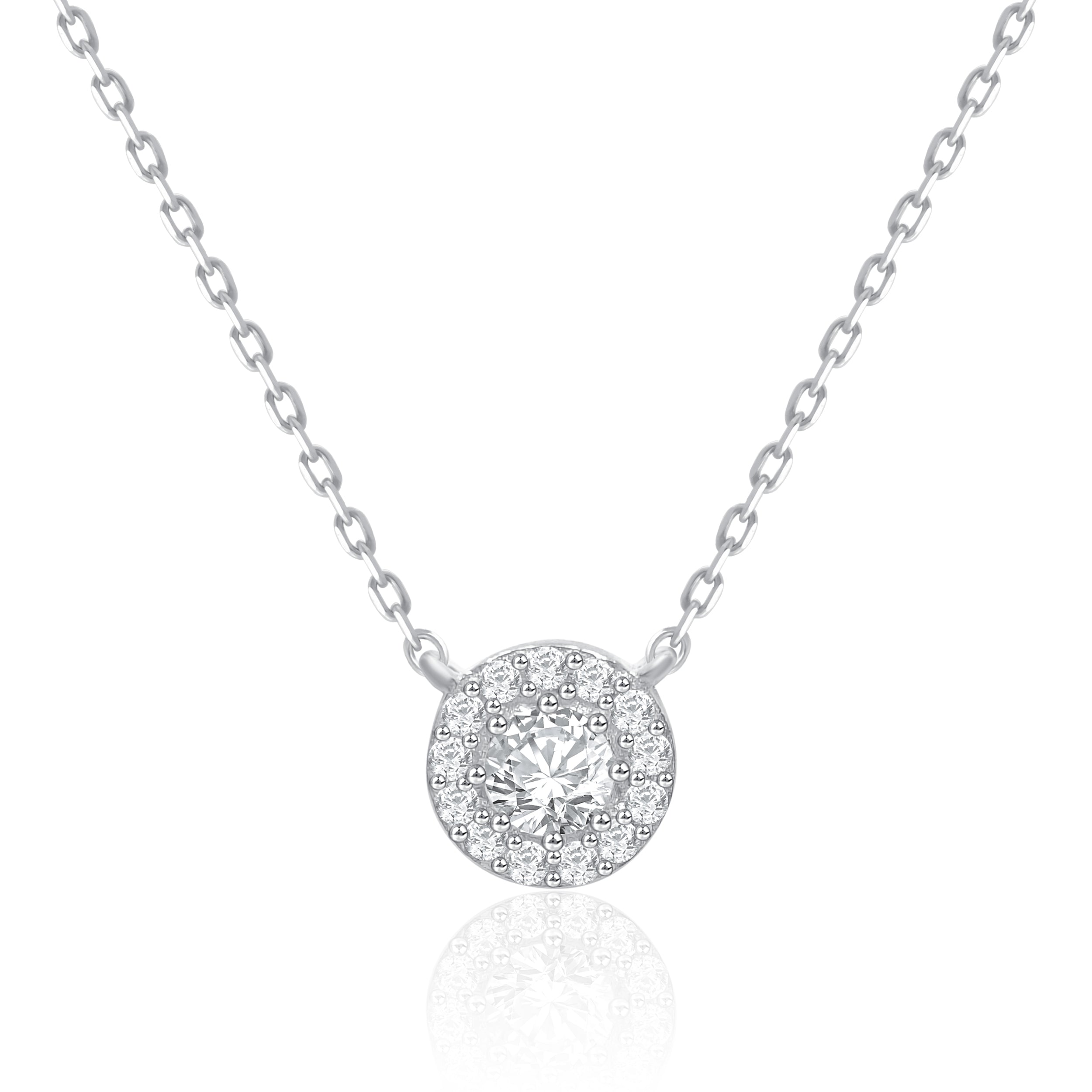 Classic Halo Pendant