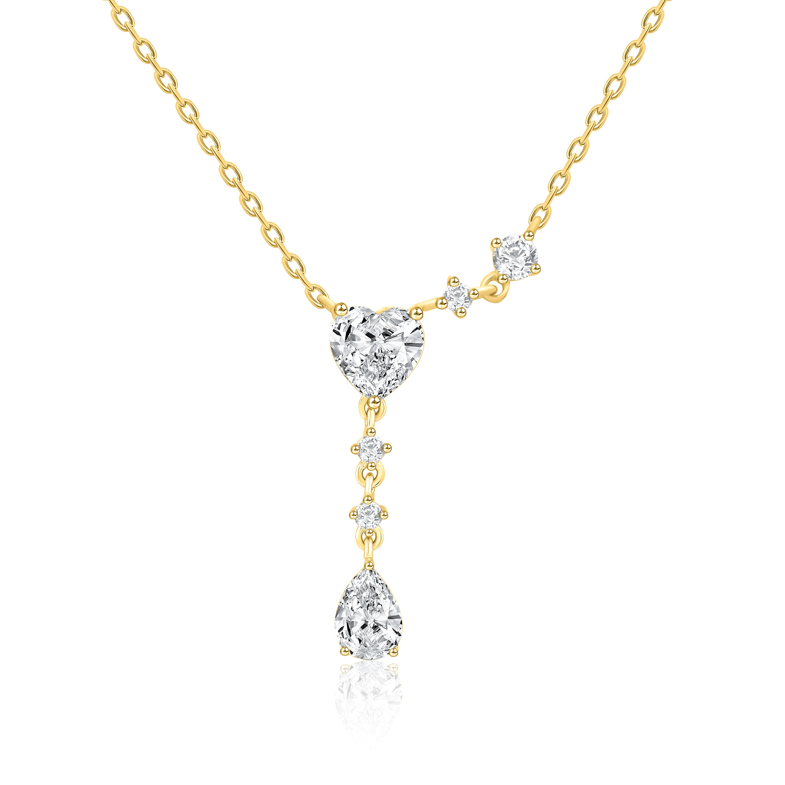 Heart & Pear Pendant