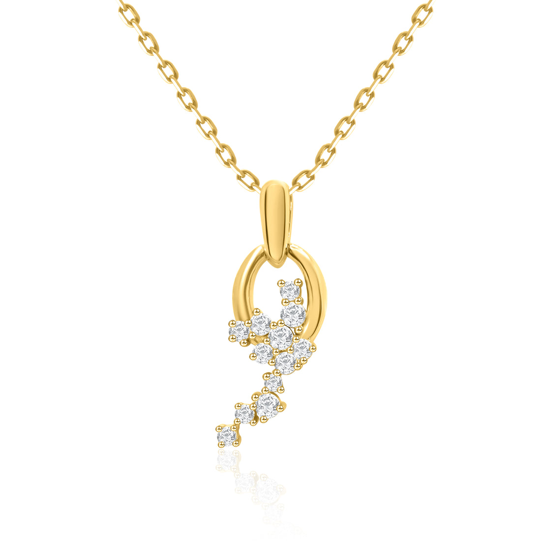 Waterfall Inspired Pendant