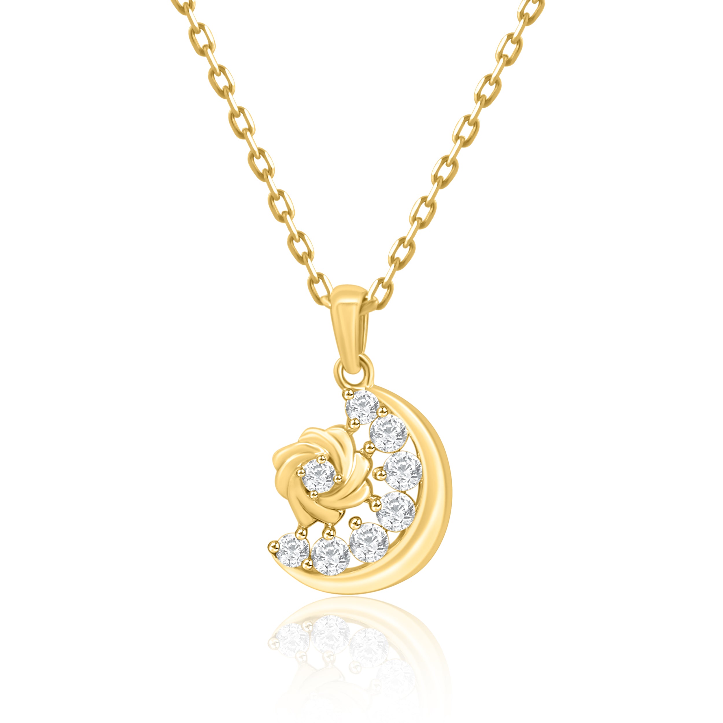 Moonlit Rose Pendant