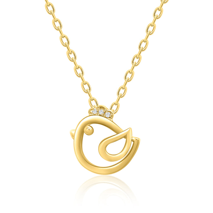 Bird Style Minimalistic Pendant