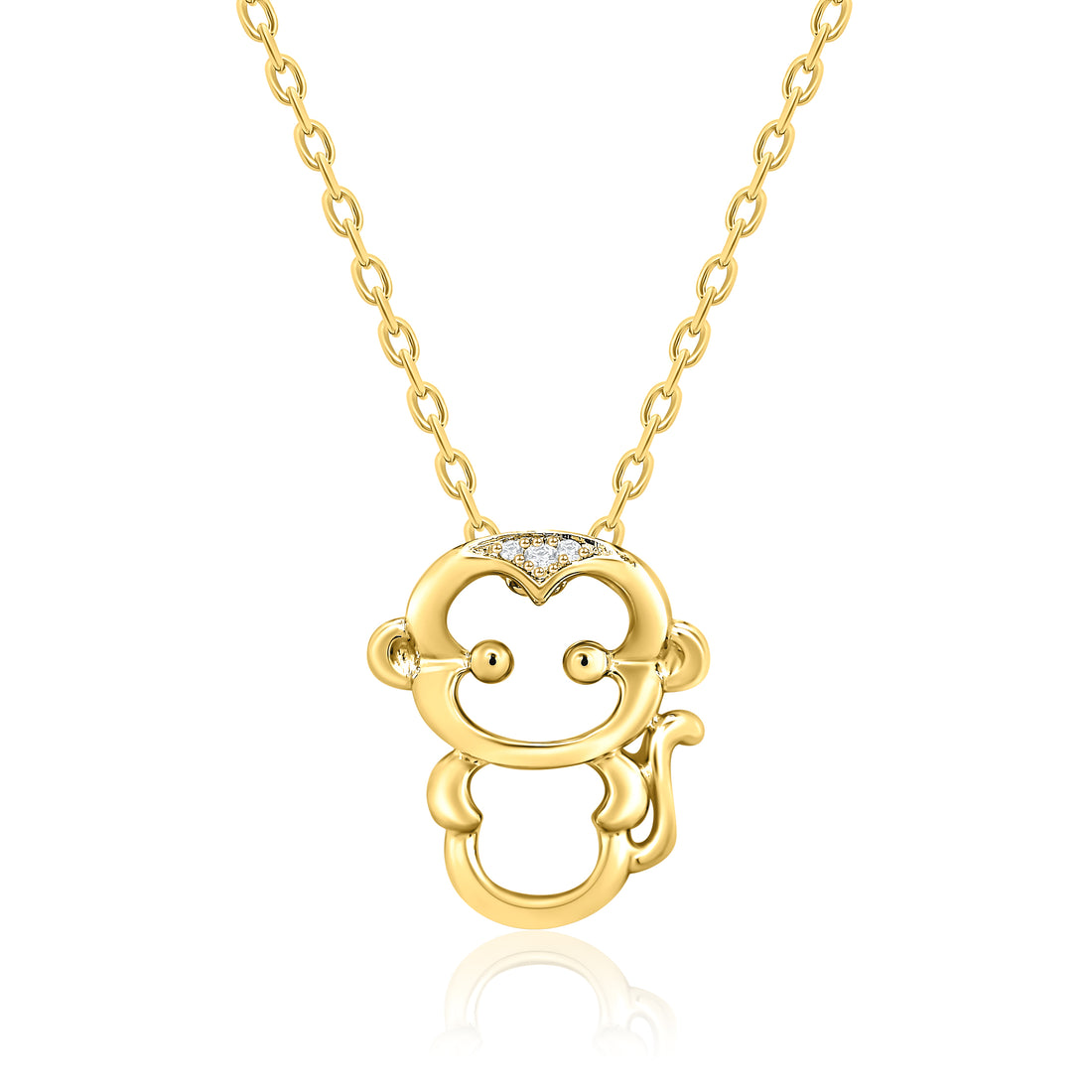 Playful Primate Pendant