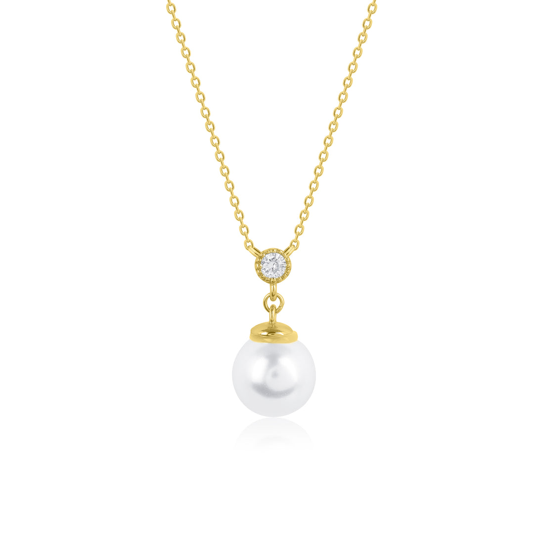Big Pearl Drop Necklace
