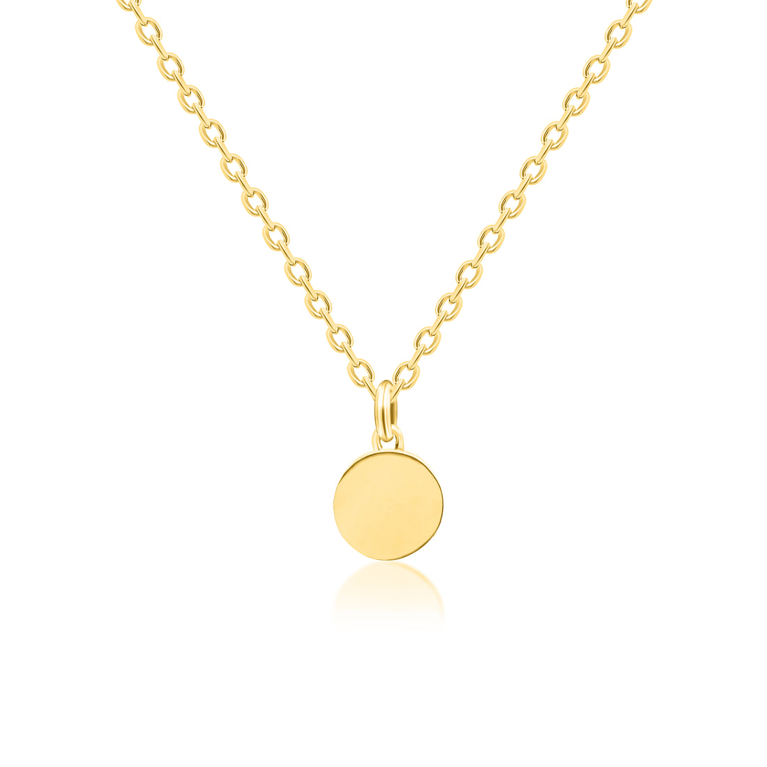 Sleek Round Pendant