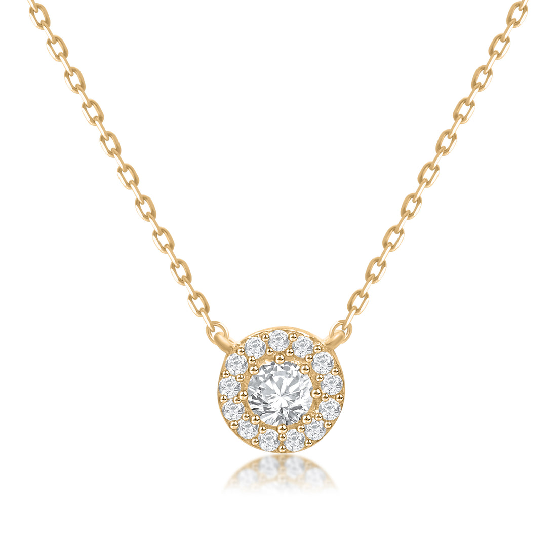 Classic Halo Pendant