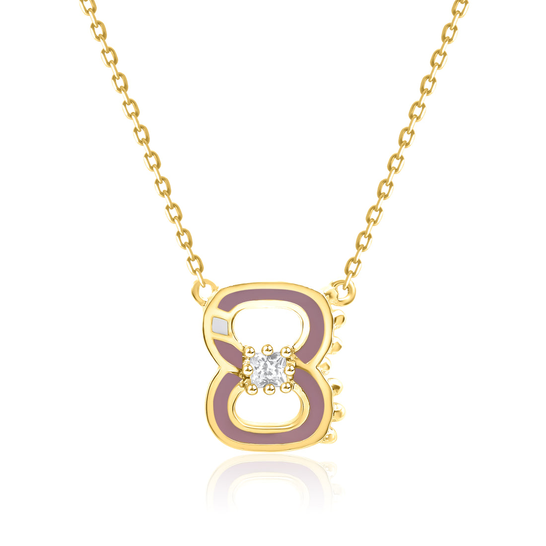 Lucky Eight Statement Pendant