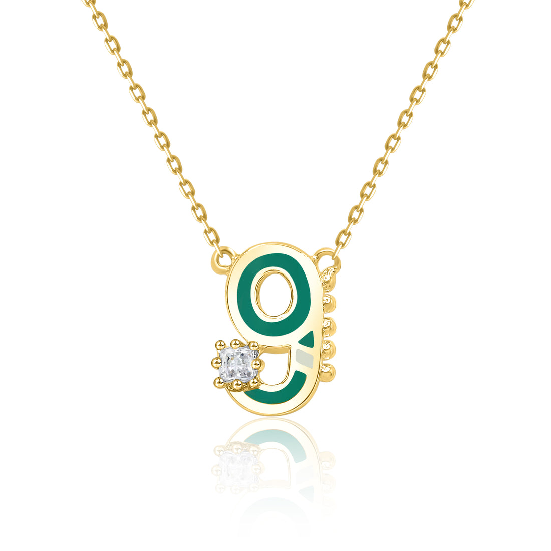 Lucky Nine Statement Pendant