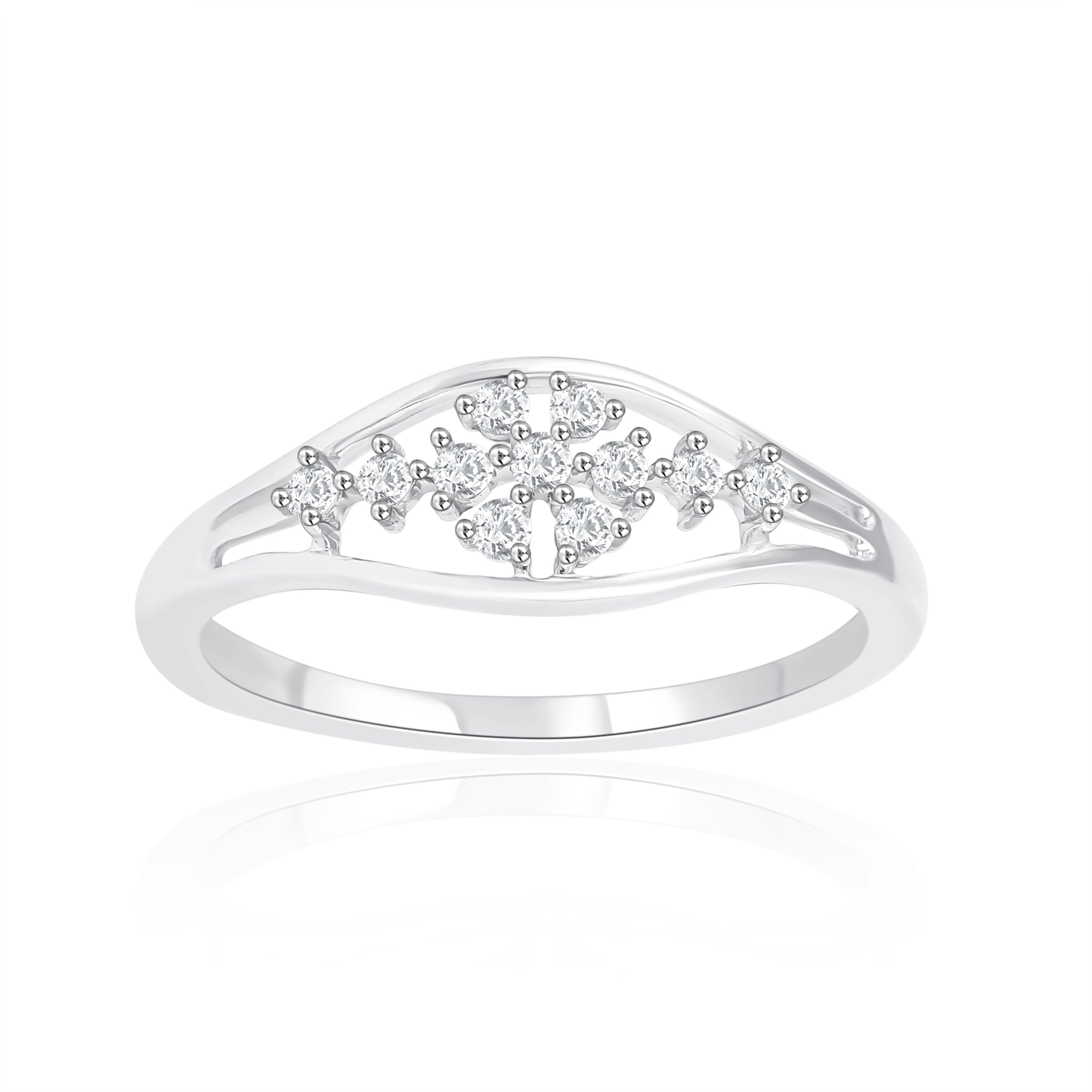 Sun Spring Diamond Ring