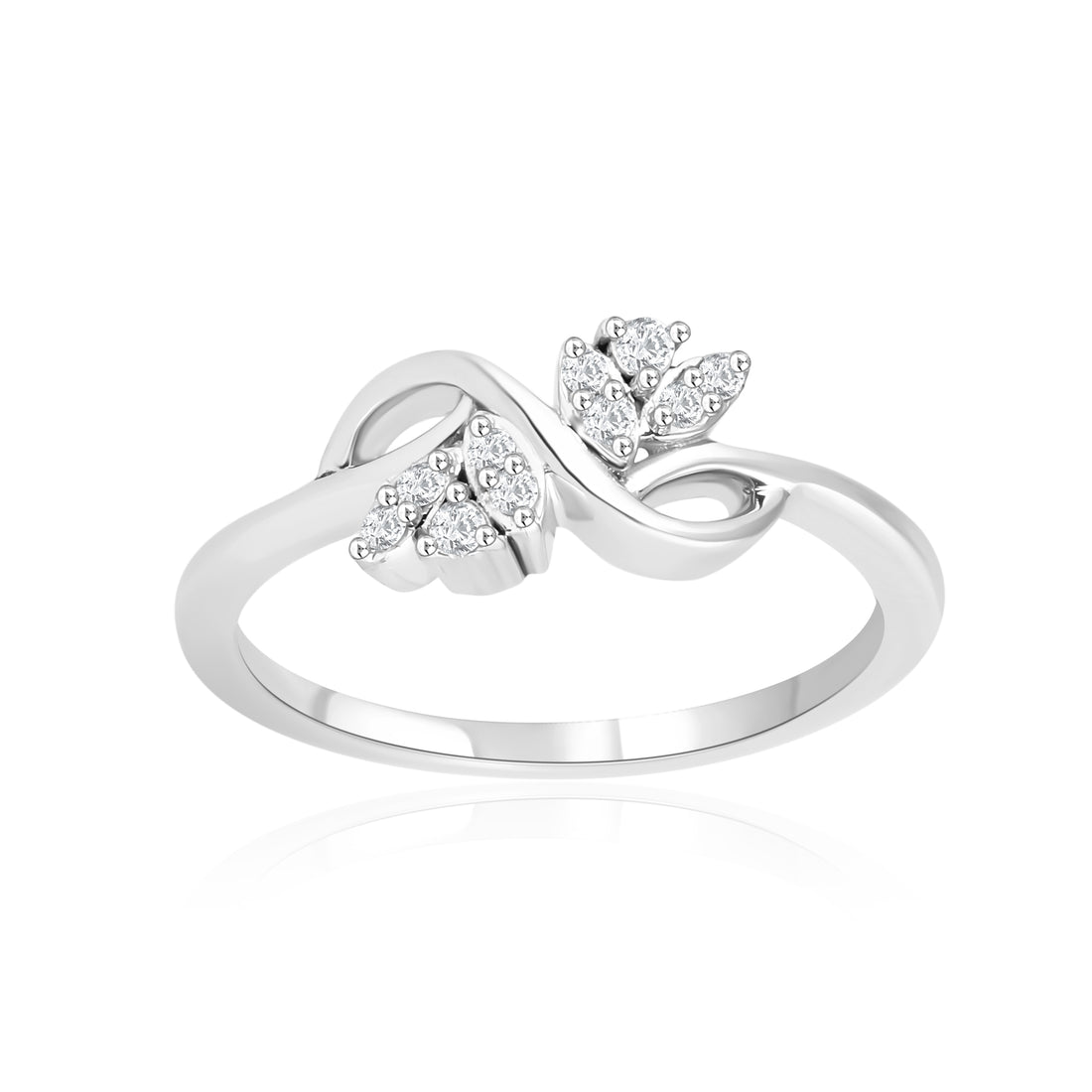 Dialeaf Entire Diamond Ring