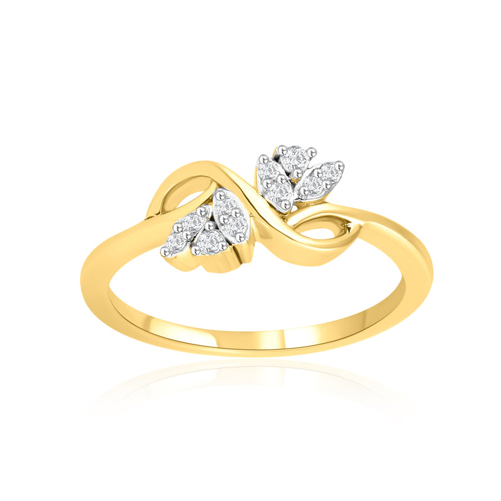 Dialeaf Entire Diamond Ring