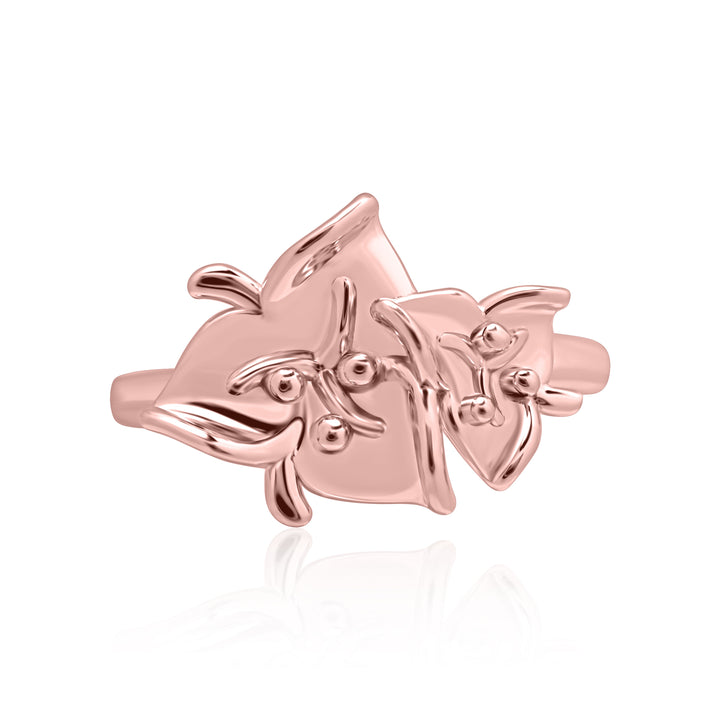 Plain Metal Flower Ring