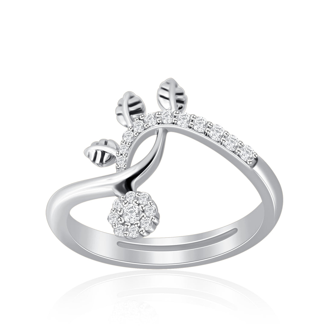 Florentine Bloom Diamond Ring