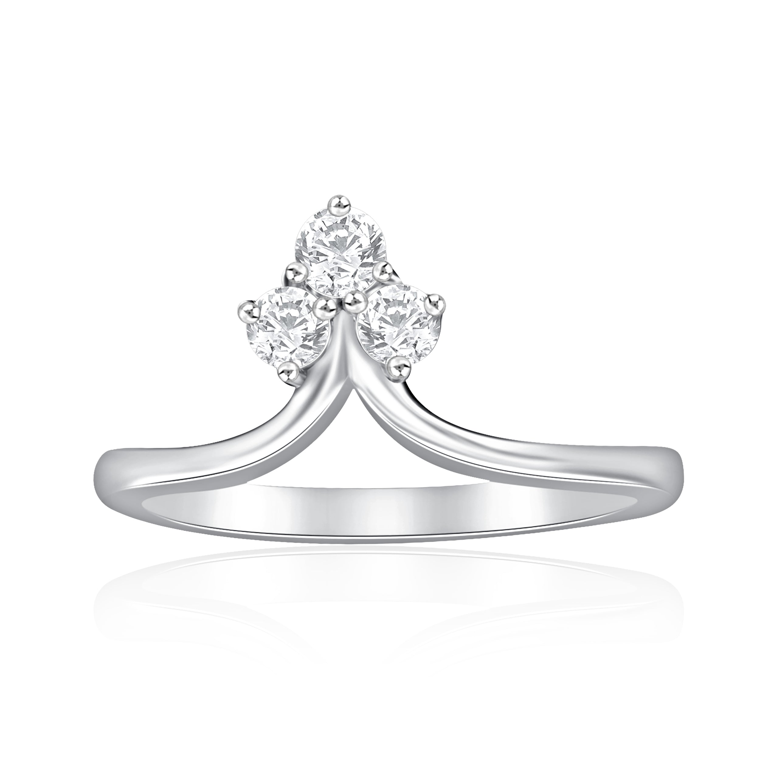 Swan Song Diamond Ring