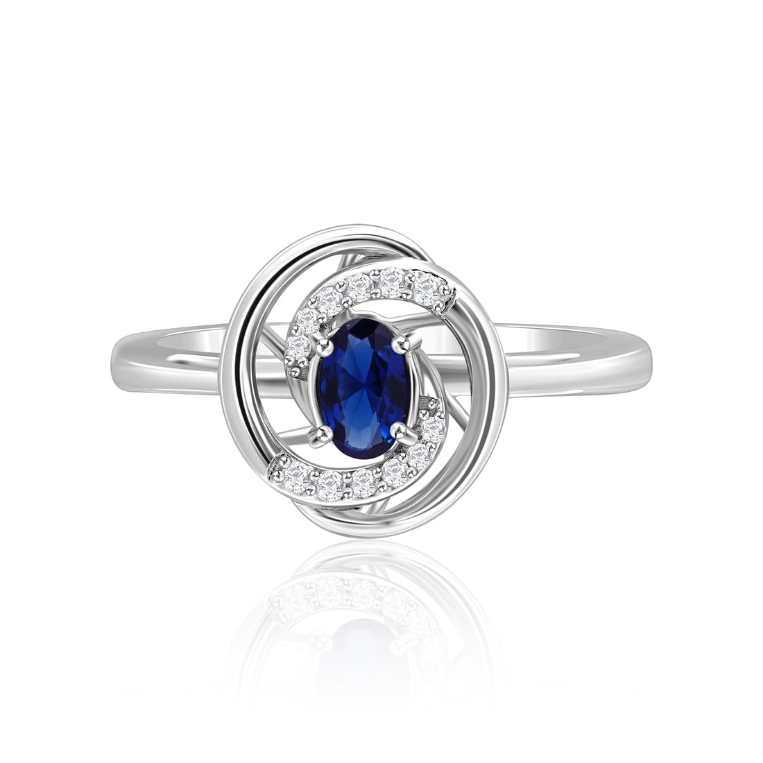 Dignity Center Diamond Ring